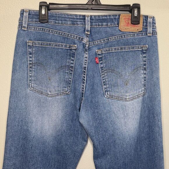 Levi’s 519 Low Stretch Flare Denim Jeans Size 11 Juniors - Picture 3 of 9